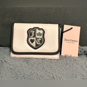 NWT Juicy Couture Powder Blush Pink Double Sided Trifold